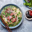 Check out the recipe for Pho Saigon, a delicious Southern Vietnamese noodle soup that will warm your soul! Serve it alongside banh mi, spring rolls or any of your favorite noodle dishes. #banhmi #banhmiviet #pho #springroll #noodle #beefnoodle 

Click the link to get the recipe: