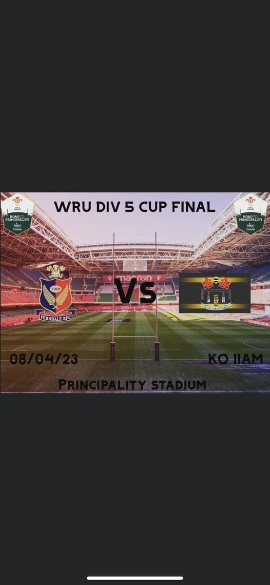 💙❤️Saturday’s Division 5 Cup Final Squad❤️💙

Congratulations to everyone involved in Saturday’s historic fixture at the <a href="/principalitysta/">Principality Stadium</a>
