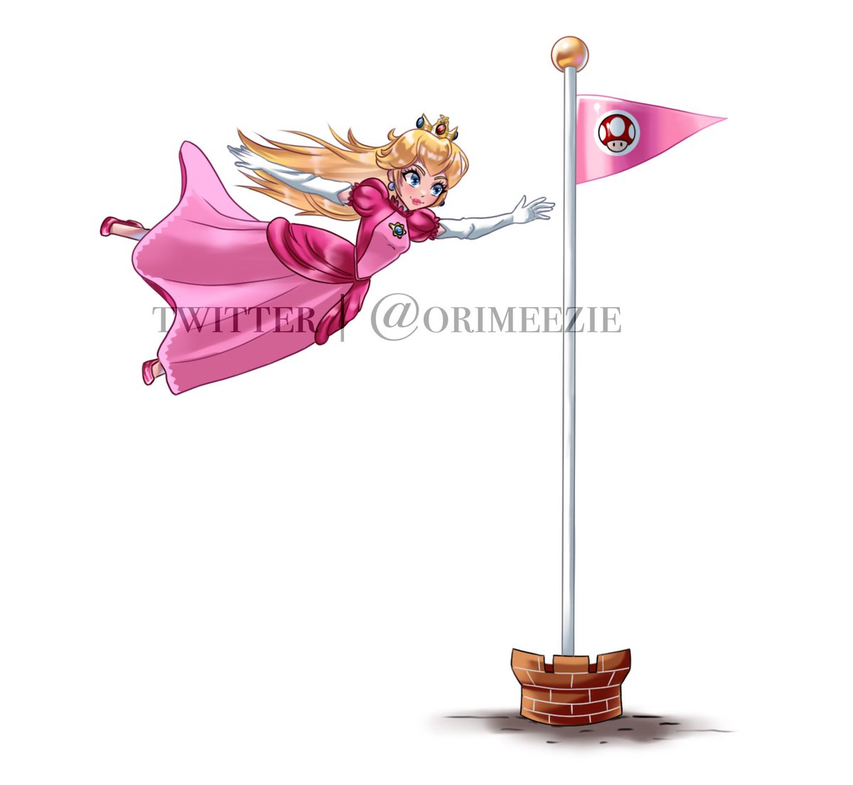orimeezie's tweet photo. Peach 👑🚩
#SuperMarioBrosMovie #MarioMovie https://t.co/Pl1KXxgg8S