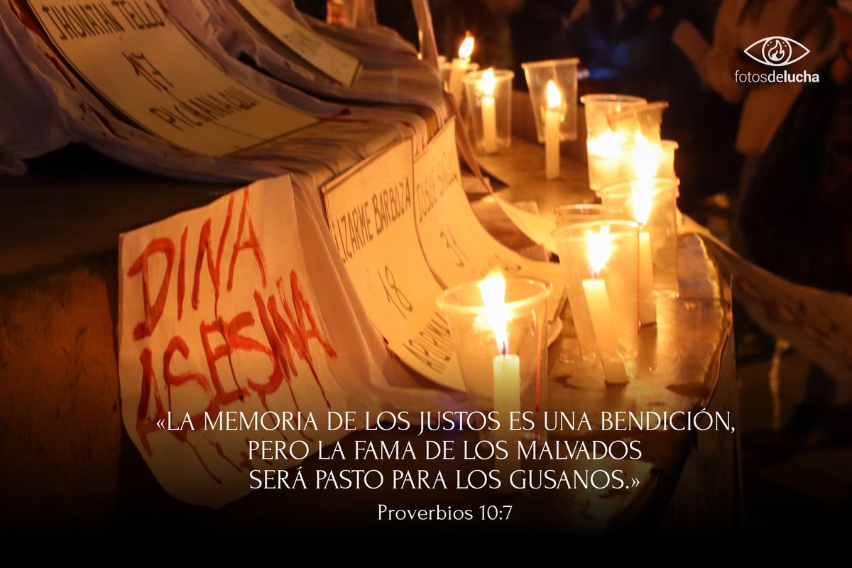 #SemanaSantaPopular | 《La memoria de los justos es una bendición, pero la fama de los malvados será pasto de los gusanos.》 (Proverbios 10:7)