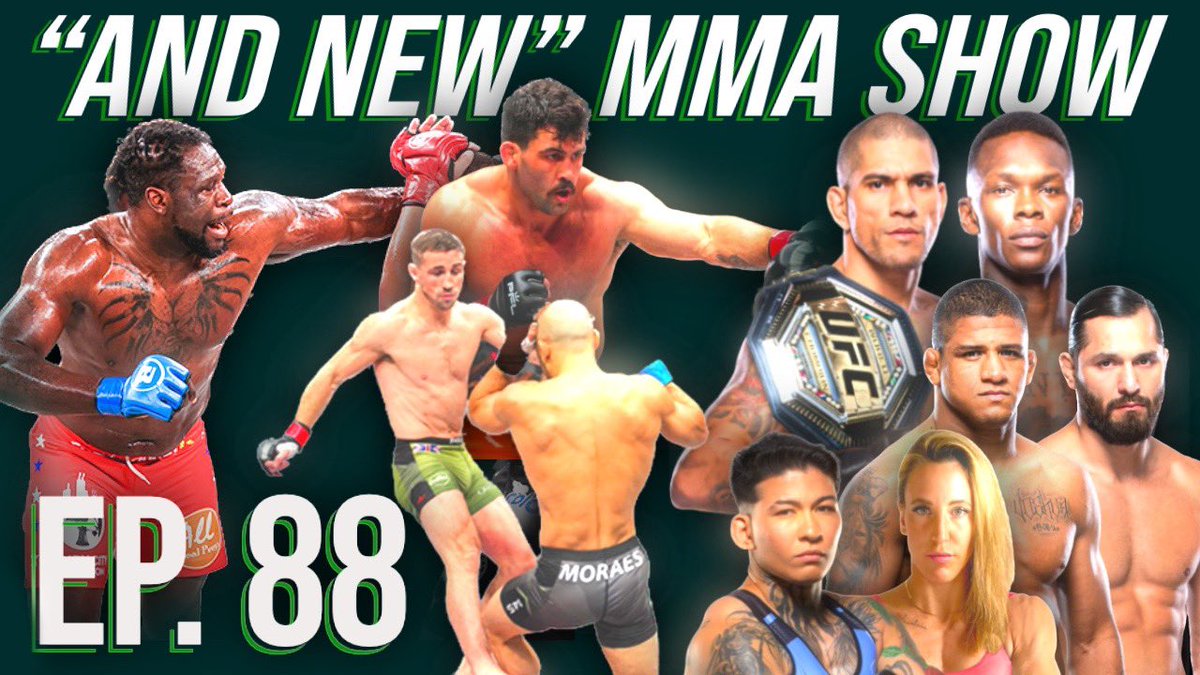 andNEW_mmashow's tweet photo. https://t.co/omVNoaeIx7
👆👆👆

NEW EPISODE 🚨 JOIN US as we discuss this weekend’s massive PPV UFC 287, also PFL 2 this Friday. We also recap action from this past weekend, PFL and Bellator 293, plus trivia and headlines. Check us out! #andNEW https://t.co/Wl3r8AotXT