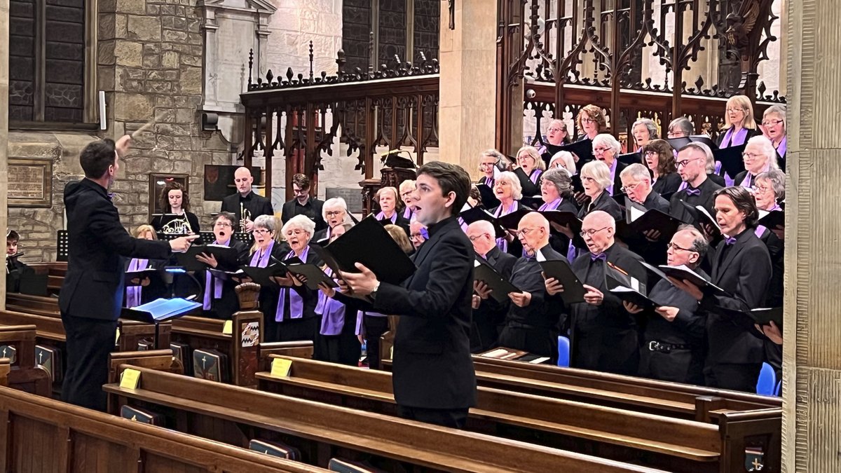 EgChoral's tweet photo. Such a pleasure to hear the terrific young tenor James Beddoe @jmbeddoe at our concert on Saturday. We’re sure he has a great future ahead of him. A wonderful advert for @guildhallschool from where he graduated. https://t.co/eozUOCUQhK