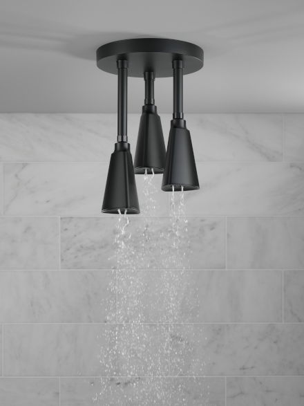 Faucetlist's tweet photo. A rain shower head system in your primary bathroom brings a luxury spa feeling into your home. We will teach you everything you need to know on how to build your own rain shower system and show you some gorgeous sample installations along the way! https://t.co/H1meULXGTY https://t.co/wPSfepjP5M