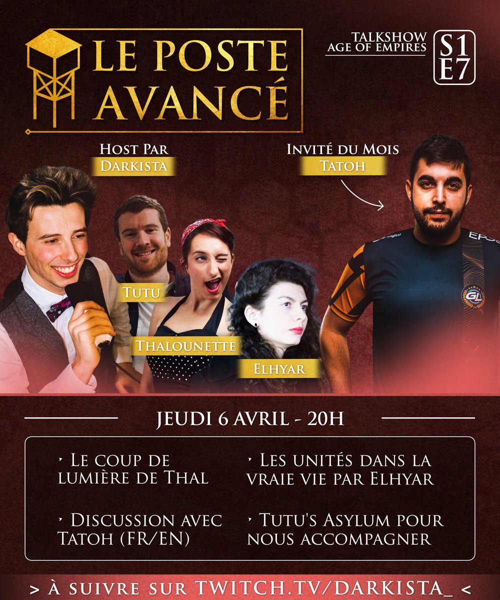 AnticDarkista's tweet photo. LA FOLIE ! Rdv ce soir 20h sur https://t.co/eeIHy3V6j6 🤩 https://t.co/9ZmYF0US9m