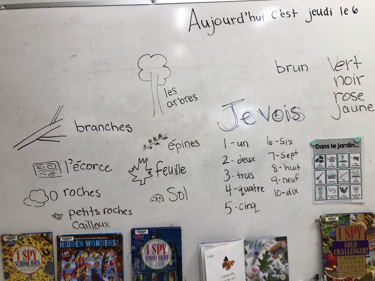 mmekkelly's tweet image. C’est moi l’espion- page 2: Dans la nature #SeeWhatIAmLearning #ImmersionFrançais #FrenchImmerion #HRCE