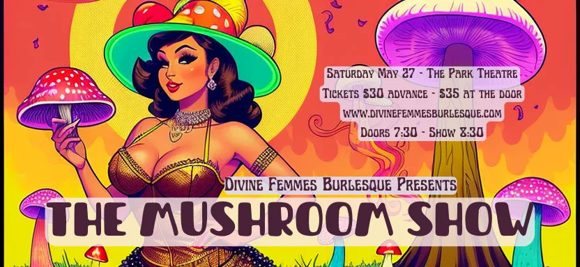 THESE POSTERS, OMG #WpgBurlesque #YourMomKathy