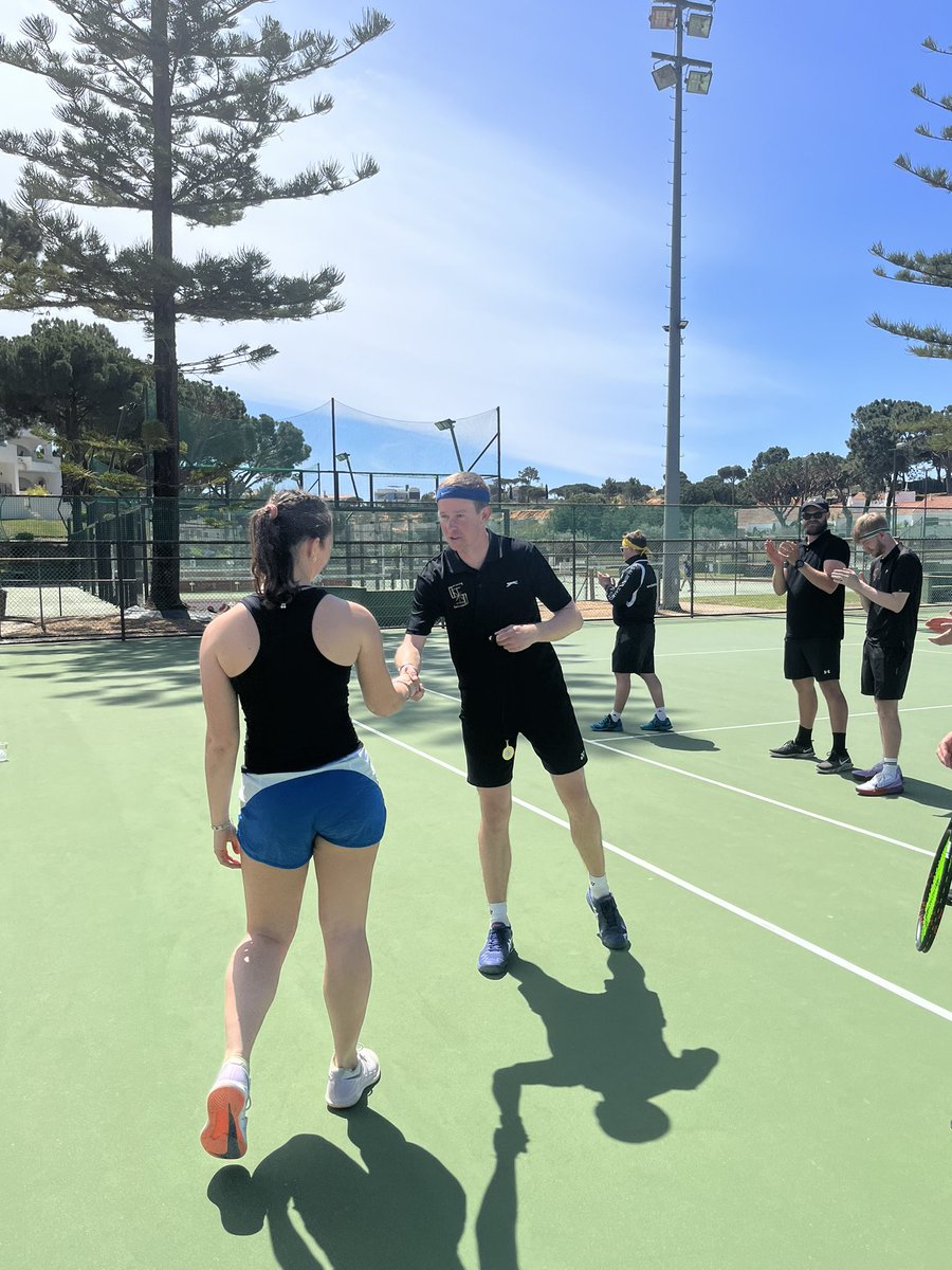 After our final session <a href="/5StarTennis/">5 StarTennisHolidays</a> awarded Player of the tour to Sophie Stephens and Top trainer to Stefano Di Rico. Great tour, well done to all.