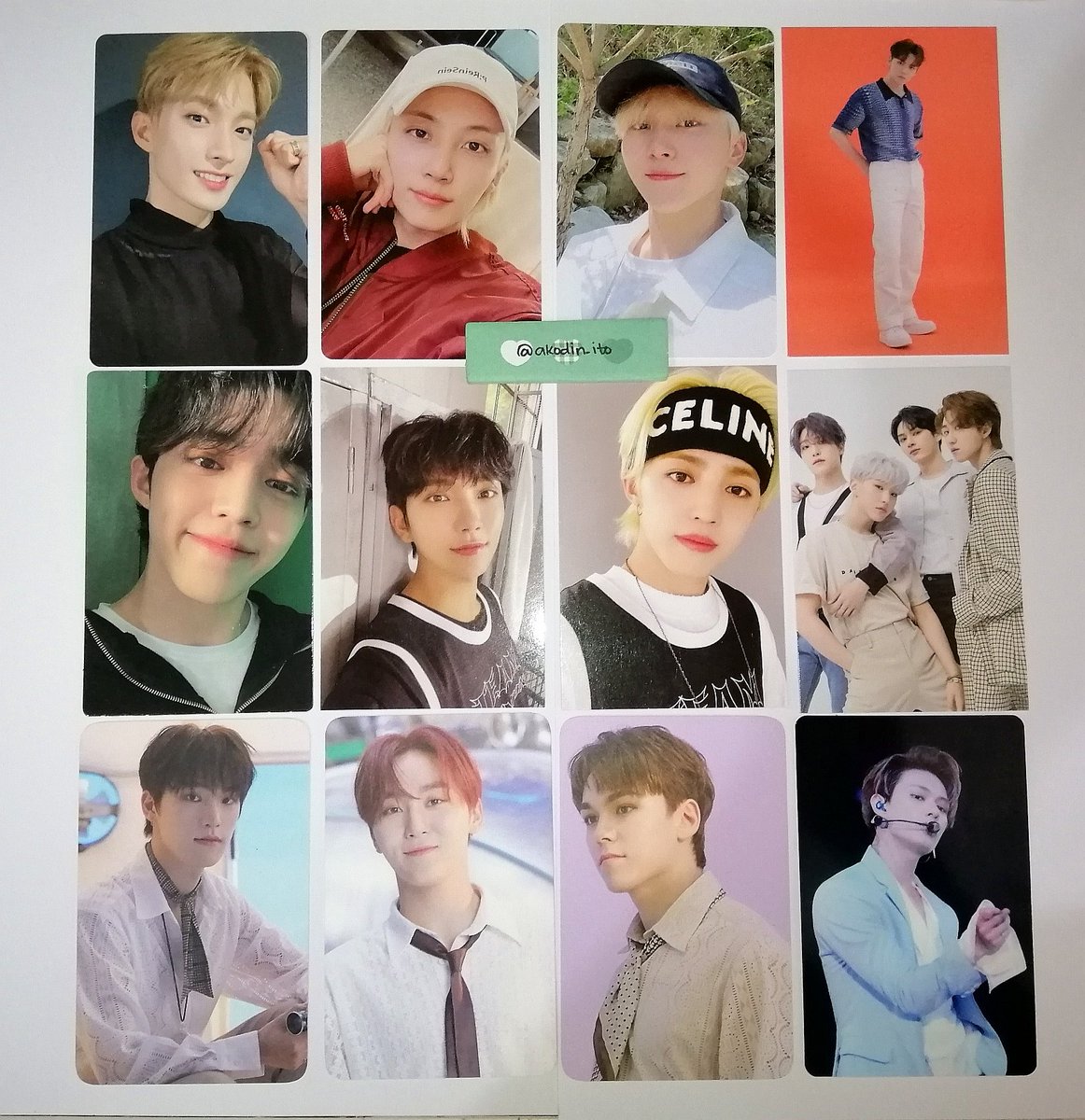 akodin_ito's tweet photo. LFB WTS ONHAND

Seventeen Non-album photocard 

—prio payo/50%dp,3days rb
—good condi
—can look for kahati
—dm/reply to mine

t. jeonghan dk seungkwan vernon scoups joshua jun minghao dino its caratland dvd japan dome 6th generation basketball trading card tc https://t.co/iqAjzoUd1o