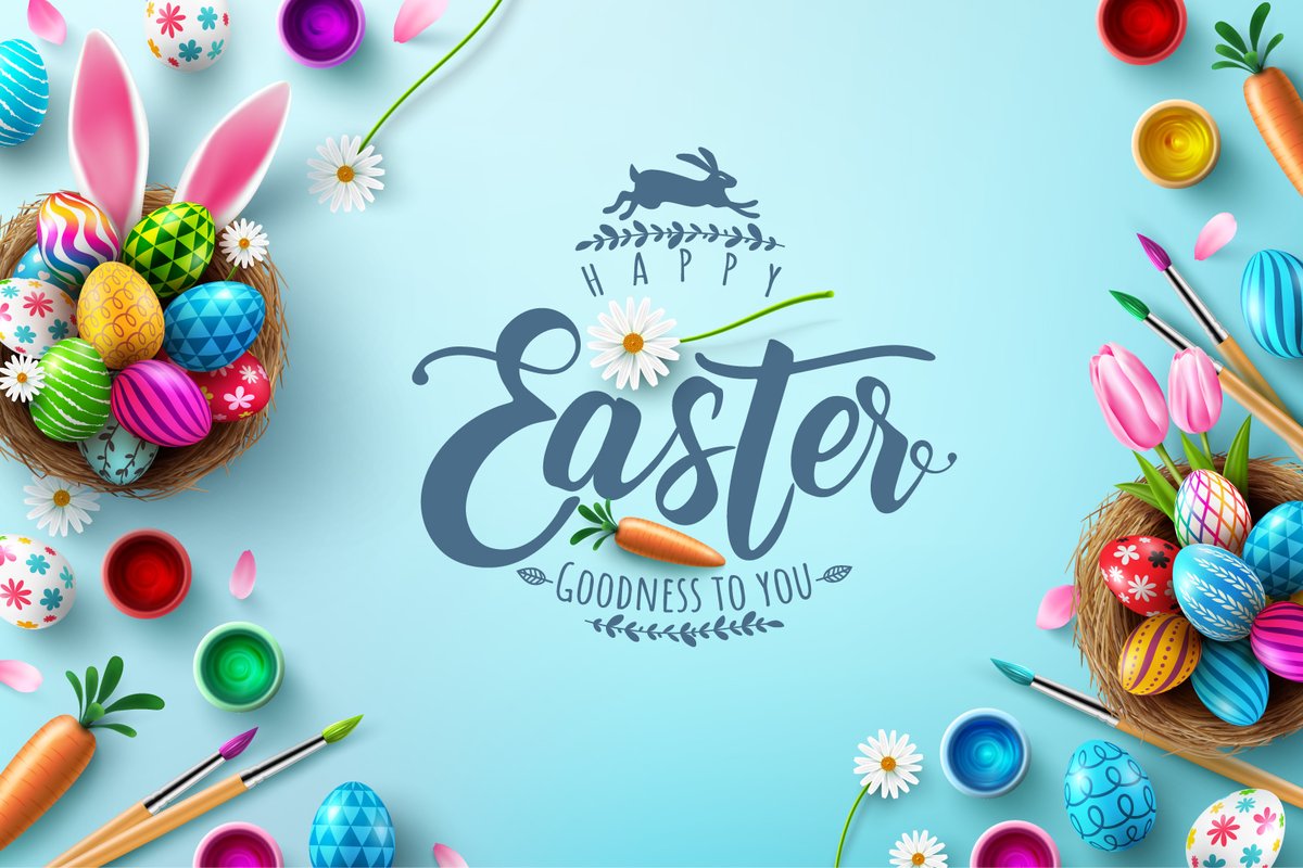 MealsWheelsPLUS's tweet photo. In observance of Easter, all programs will be closed today. Programs will resume on Monday. #HappyEaster https://t.co/dWddXLON3J
