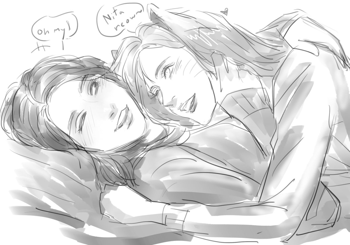 LHS_Nita's tweet photo. (กลับมาปัจจุบันบ้าง 
/ปัจจุบันที่โดนแมวส้มทับ 😫♥️) https://t.co/jgPJSsbyTZ