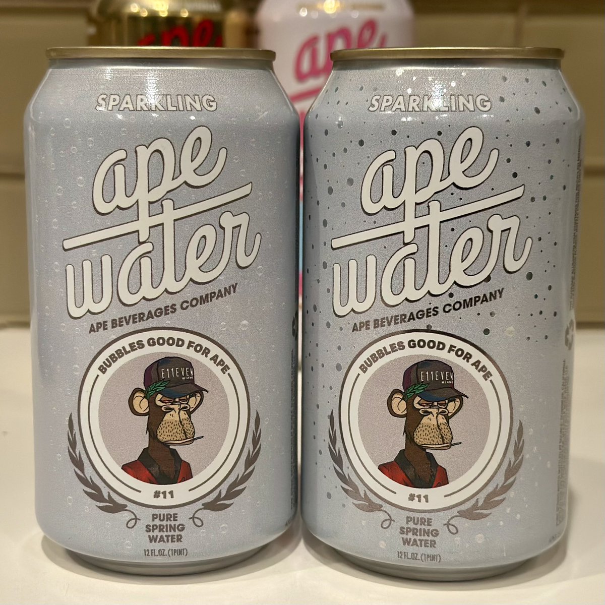 ApeBeverages's tweet photo. Left or right? 

#BubblesGoodForApe #HydrateResponsibly https://t.co/DhBX34DOQl