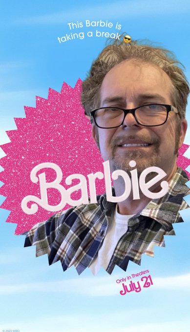 Jimbo feeling like Glamour Shots 🤩  #barbiethemovie #funny #selfie #messyhairdontcare #weekendvibes 📸<a href="/tag/barbiethemovie"class="tags">#barbiethemovie</a><a href="/tag/selfie"class="tags"><span>#selfie</span></a><a href="/tag/funny"class="tags"><span>#funny</span></a><a href="/tag/messyhairdontcare"class="tags"><span>#messyhairdontcare</span></a><a href="/tag/weekendvib"class="tags"><span>#weekendvib</span></a>