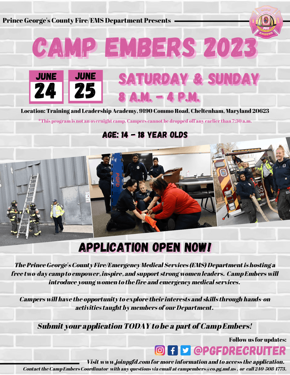 Sign up at joinpgfd.com