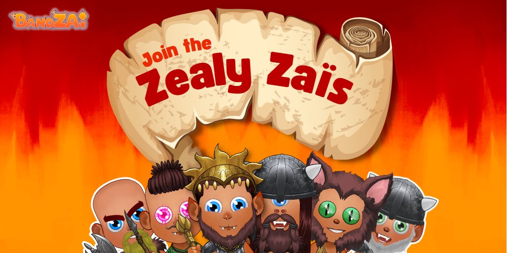 BandZaiGame's tweet photo. Welcome to the Zealy Zaïs Community!

Up to 600,000 $BZAI to win on our new @bandzaigame @zealy_io community quests !

Start questing, earn XP, grind ze leaderboard and win $BZAI, Titanium, gold, silver #Zaï #NFT tickets, titles and tons more stuff ! 

👇
https://t.co/wJnChFx7po https://t.co/OntEhFkmBF