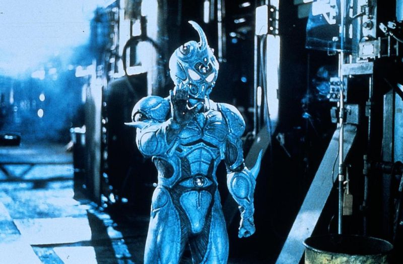 TXpodmassacre's tweet photo. #MitchMadness concludes with Guyver: Dark Hero, the sequel that only young Mitch wanted! We debate #Ultraman vs. #Guyver, take one of the best actor rabbit holes ever, and we say the word 'Zoanoid' so many times!

#horror #TeamMitch https://t.co/4aBnHDgil9 https://t.co/WrcrhBbZc4