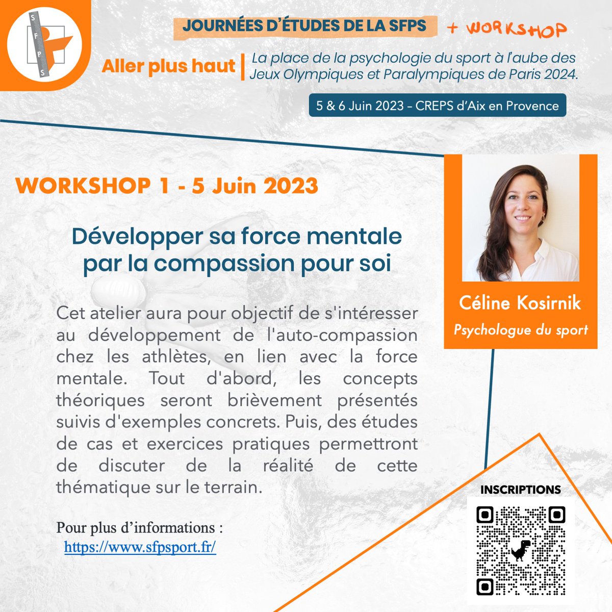 sfpsport's tweet photo. Pour rappel, voici nos 3 intervenants du lundi 5 Juin aux Journées d'études de la @sfpsport à Aix en Provence 🤩
La date limite de soumission des résumés est fixée au 15 avril et ne sera pas reportée alors n'hésitez pas à déposer sans plus attendre vos propositions sur notre site https://t.co/Wj0qZ3KQ2E