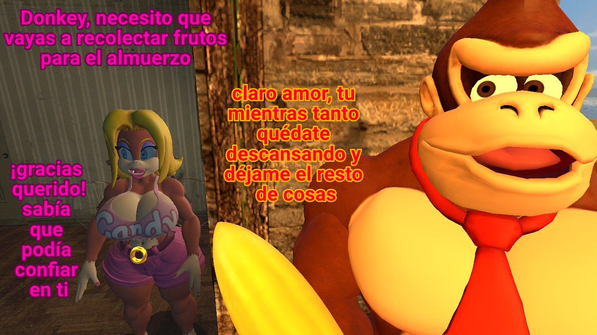 NickyPootis's tweet photo. Hay algo que candy Kong no sabe...

(NTR Warning ⚠️) https://t.co/iQ0eTfwM7F