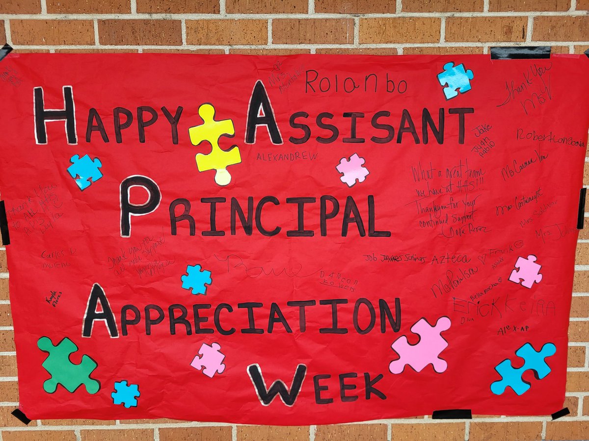 We love our Assistant Principals!