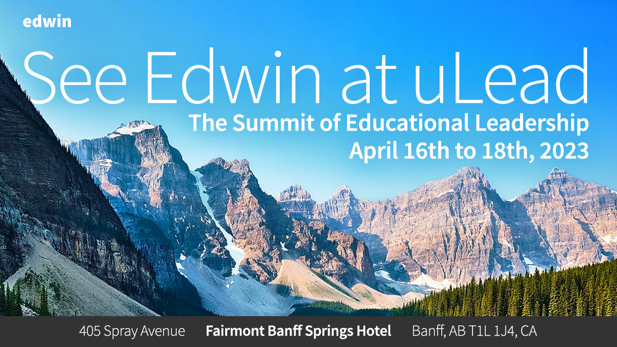 See #edwin at the <a href="/uLeadconference/">uLeadconference</a>! Visit our booth &amp; attend our panel session! Discover Edwin’s core coverage, support for grades 5–6 curriculum renewal, funding eligibility, &amp; our deep library of culturally relevant topics.

Learn more: edwin.app/alberta

#ulead2023 #abed