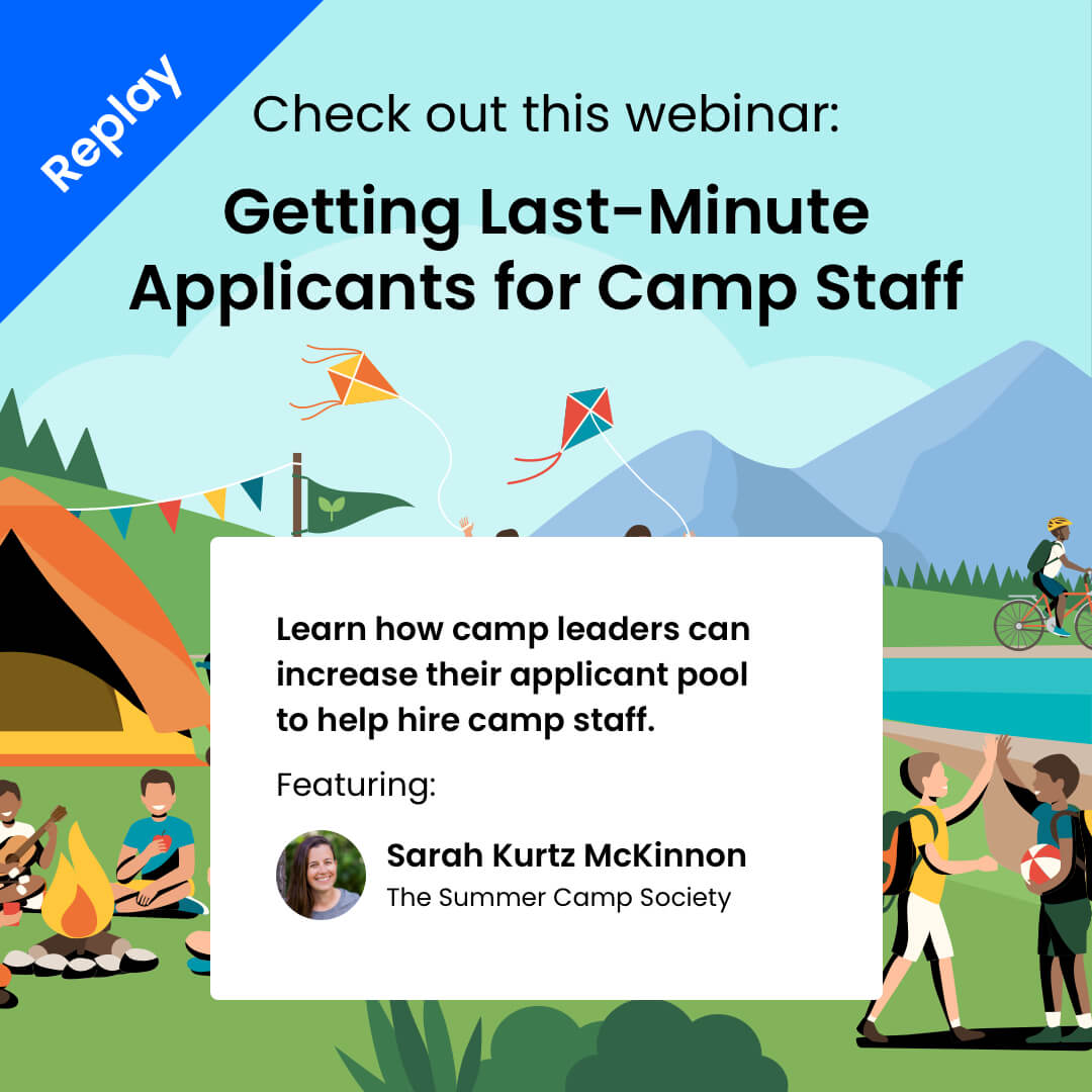 Summer is coming and bringing the busy season for camps. Check out our webinar on getting last-minute applicants for camp staff to get all of the tips and tricks.
activenetwork.com/resources/gett…