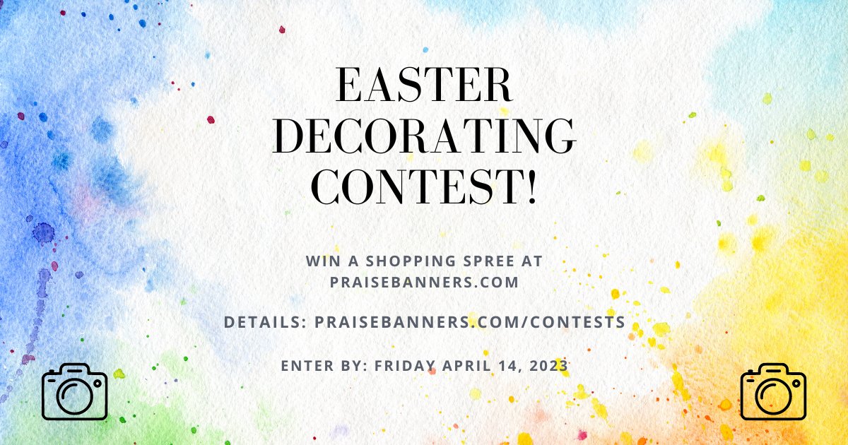 praisebanners's tweet photo. #PraiseBanners #Easter #EasterSunday #Contest #ChurchBanners #ChurchDecor https://t.co/yTe1m75YQC
