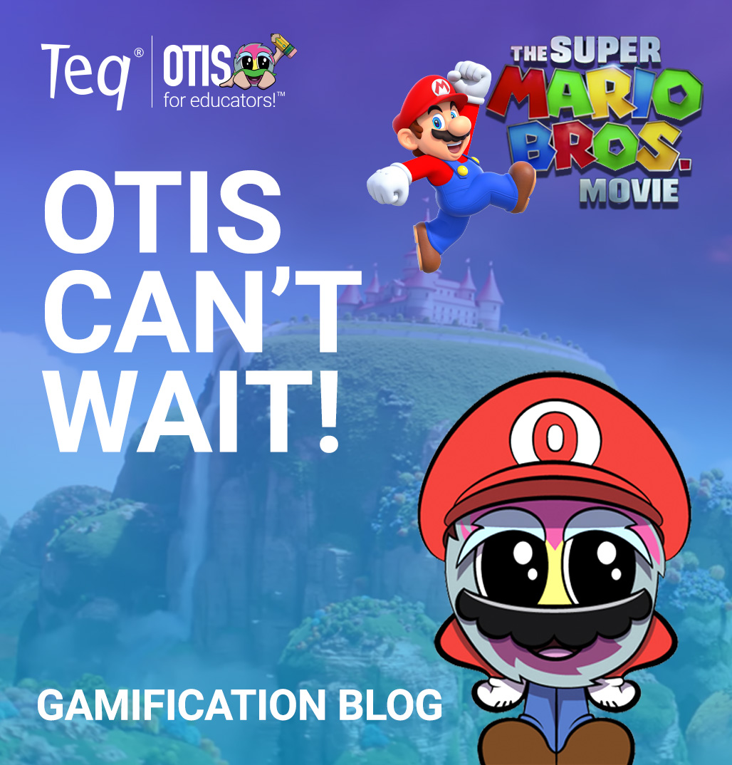 OTIS4educators's tweet photo. Are you as excited as OTIS to see the The Super Mario Bros. Movie? Learn how to bring the excitement to your class with #gamification. Check out the blog: https://t.co/9ILmpvW3ZG  
#STEM #MarioBrosMovie #PBL #videogames #wheresOTIS #edchat #edtech https://t.co/ToVU2ALg5f