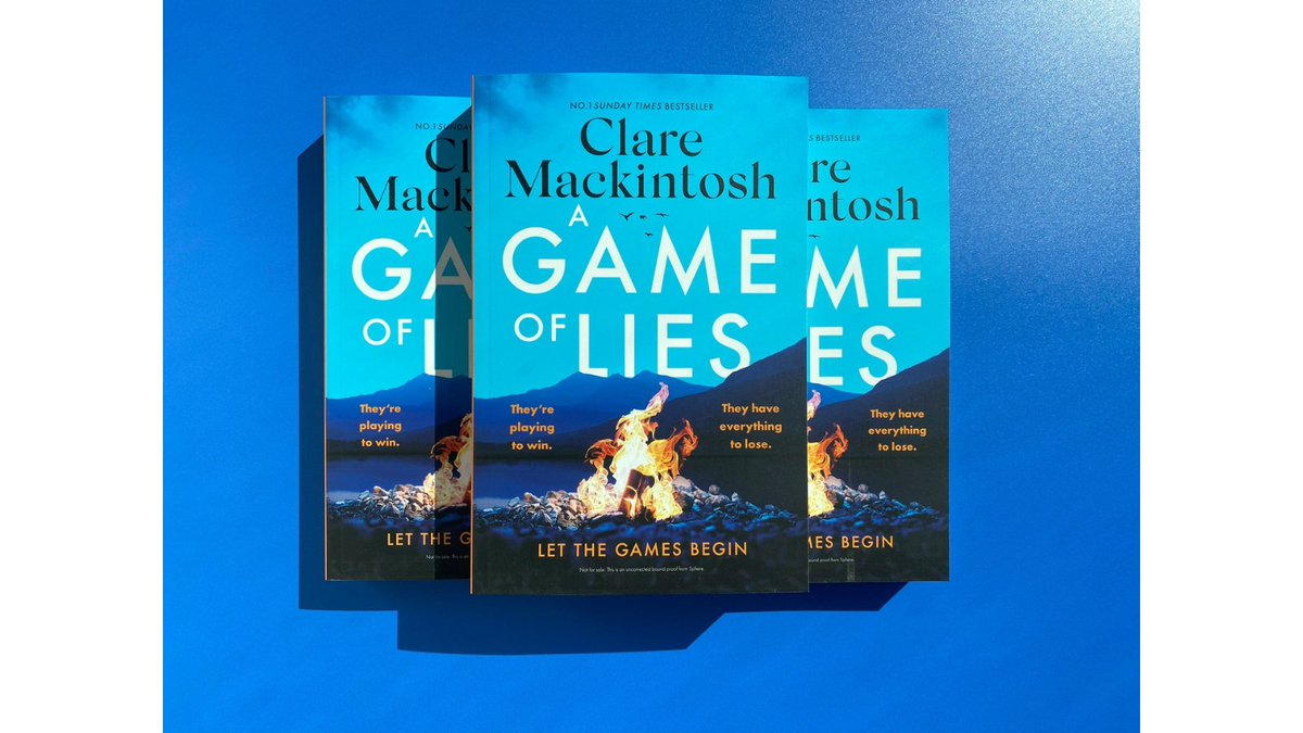 The Crime Vault (@thecrimevault) on Twitter photo A brand-new thriller from #1 Sunday Times bestseller <a href="/claremackint0sh/">Clare Mackintosh</a> is coming this July and we have a handful of proofs up for grabs!
To win a copy and be one of the first to read it then simply retweet this with #AGameOfLies to enter.
Ts&Cs: fal.cn/3xceo A brand-new thriller from #1 Sunday Times bestseller <a href="/claremackint0sh/">Clare Mackintosh</a> is coming this July and we have a handful of proofs up for grabs!
To win a copy and be one of the first to read it then simply retweet this with #AGameOfLies to enter.
Ts&Cs: fal.cn/3xceo