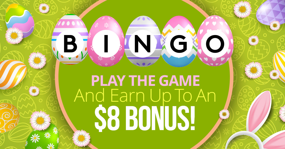 InboxDollars on Twitter "🐣 April Shop Bingo 🐰 There's still time to join! Play to earn up to a