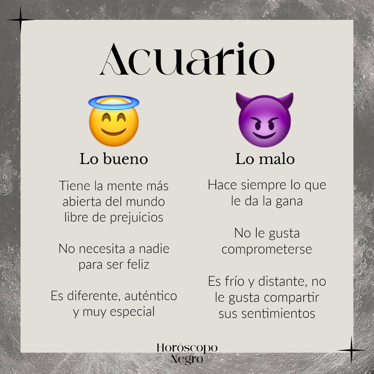 Lo bueno VS lo malo de #Acuario ✨🔮✨ #horoscoponegro