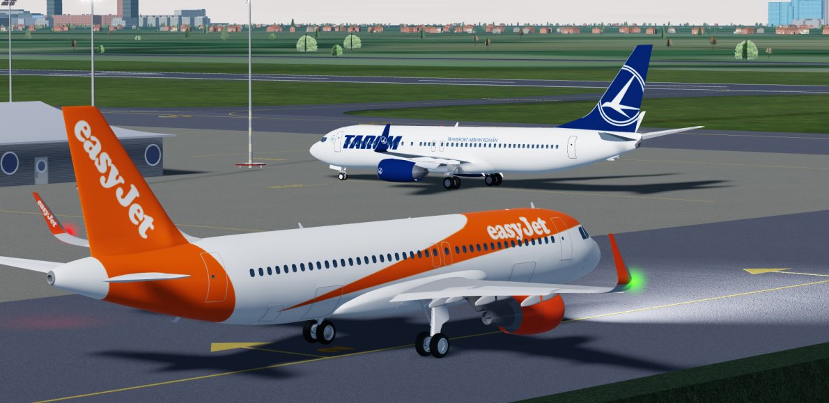 ThatDev_320's tweet photo. easyJet A320-200 Flight 
Southampton [EGHI] > Boa Vista [GVBA]
#Roblox #ProjectFlight https://t.co/64cy5CTneE