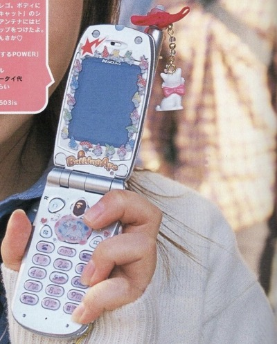 3CC0__'s tweet photo. Kera Magazine: Phone Flash! (2001) Showcase Of Japanese “Keitai Denwai” Movement, Accessorizing Through Customizing Flip Phones https://t.co/e24YOTft3B