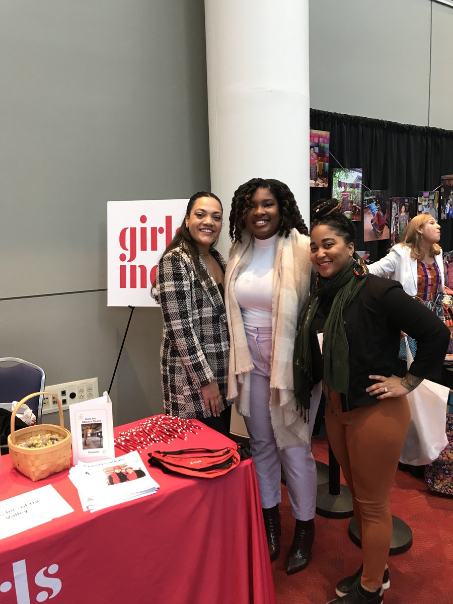 GirlsIncValley's tweet photo. We're excited to be at the @BayPathWLC today! Come visit the Girls Inc. exhibitors booth and chat with Alyssa and Adrienne to learn how you can get involved with our strong, smart, and bold program! @Bay_Path #WLCingite #ignite https://t.co/F5IjGTKpJu