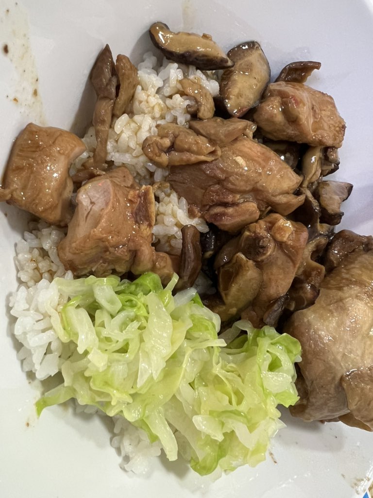 滑鸡饭➕鸡腿，我是有多爱吃鸡肉