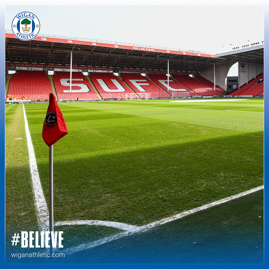 LaticsOfficial's tweet photo. 🎟️  𝗣𝗮𝘆 𝗼𝗻 𝘁𝗵𝗲 𝗱𝗮𝘆 | 𝗦𝗵𝗲𝗳𝗳𝗶𝗲𝗹𝗱 𝗨𝗻𝗶𝘁𝗲𝗱

We have now had confirmation that a facility to pay on the day at Sheffield United will be available to Latics fans tomorrow...

Back the boys at Bramall Lane 💪🏼

#wafc 🔵⚪️ #BELIEVE