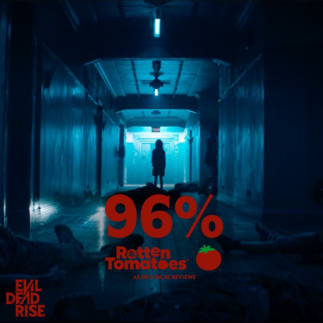 Evil Dead on X: This mother is 96% rotten to the core… Get tickets now   #EvilDeadRise  / X