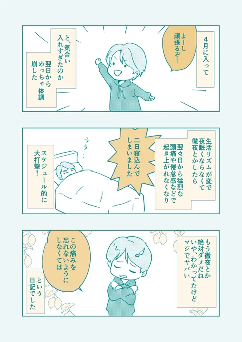 今日の絵日記。 
ほんの少しずつ、マンガ描くのに慣れてきた、かも?

#毎日更新1000日 #day17 