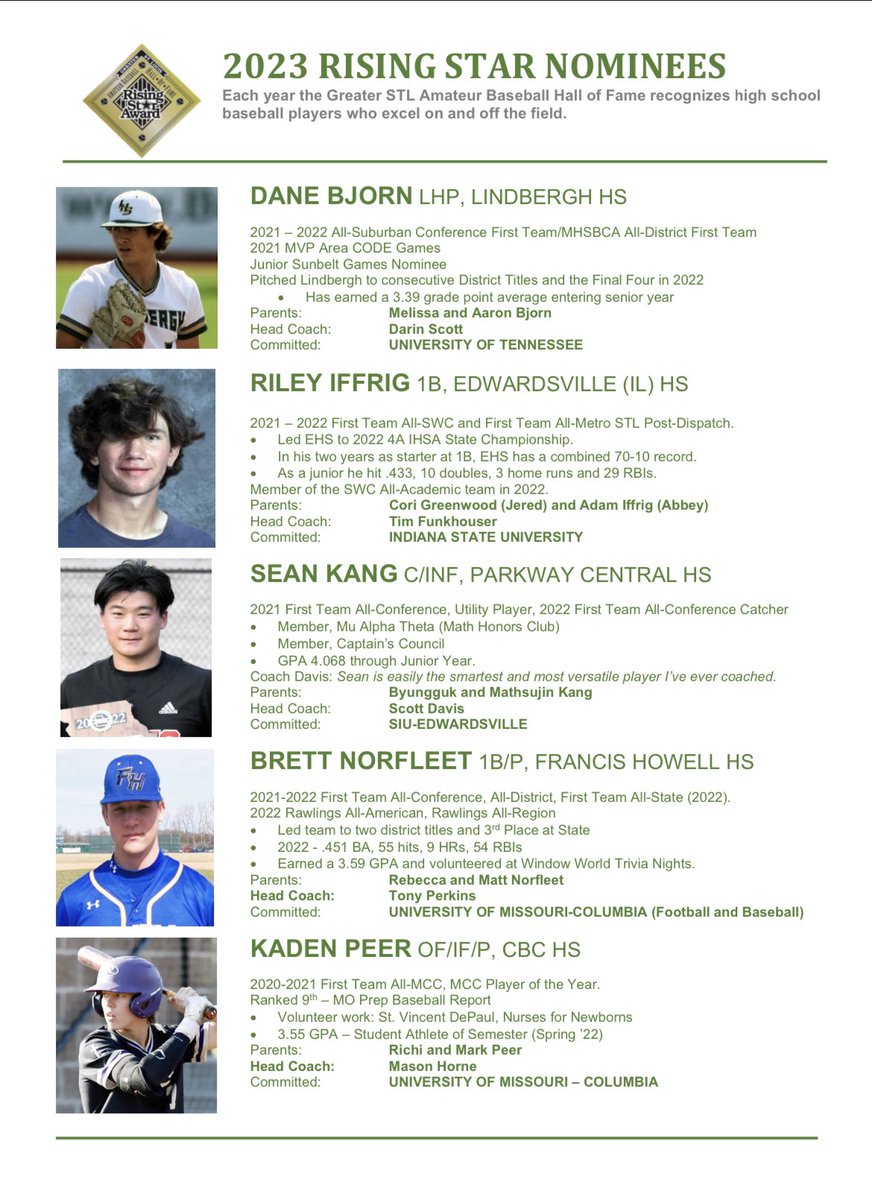 Parkway Central Baseball tweet media
