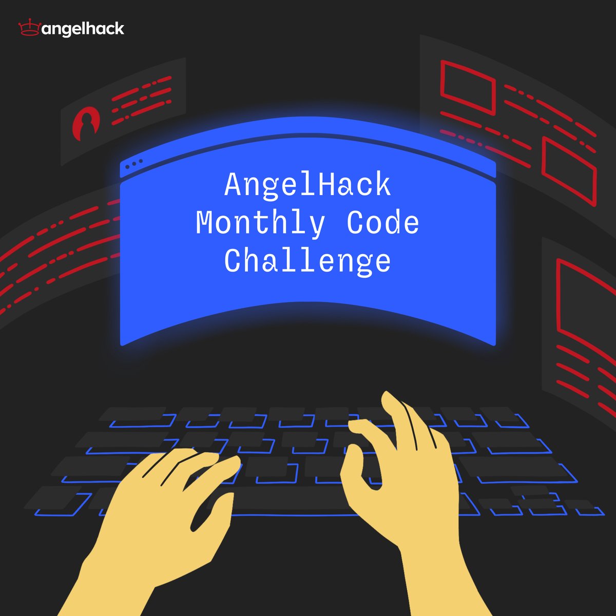 AngelHack's tweet photo. 💥 Starting this April, take on monthly code challenges in Web3, Data, and Algorithms. Go solo or team up with up to 5 people for a chance to win from a prize pool of USD$5,000 every month! Keen to know more? Join now at https://t.co/kb9h9hIyeW 💻#AngelHackMonthlyCodeChallenge https://t.co/0Jhvz9j8on