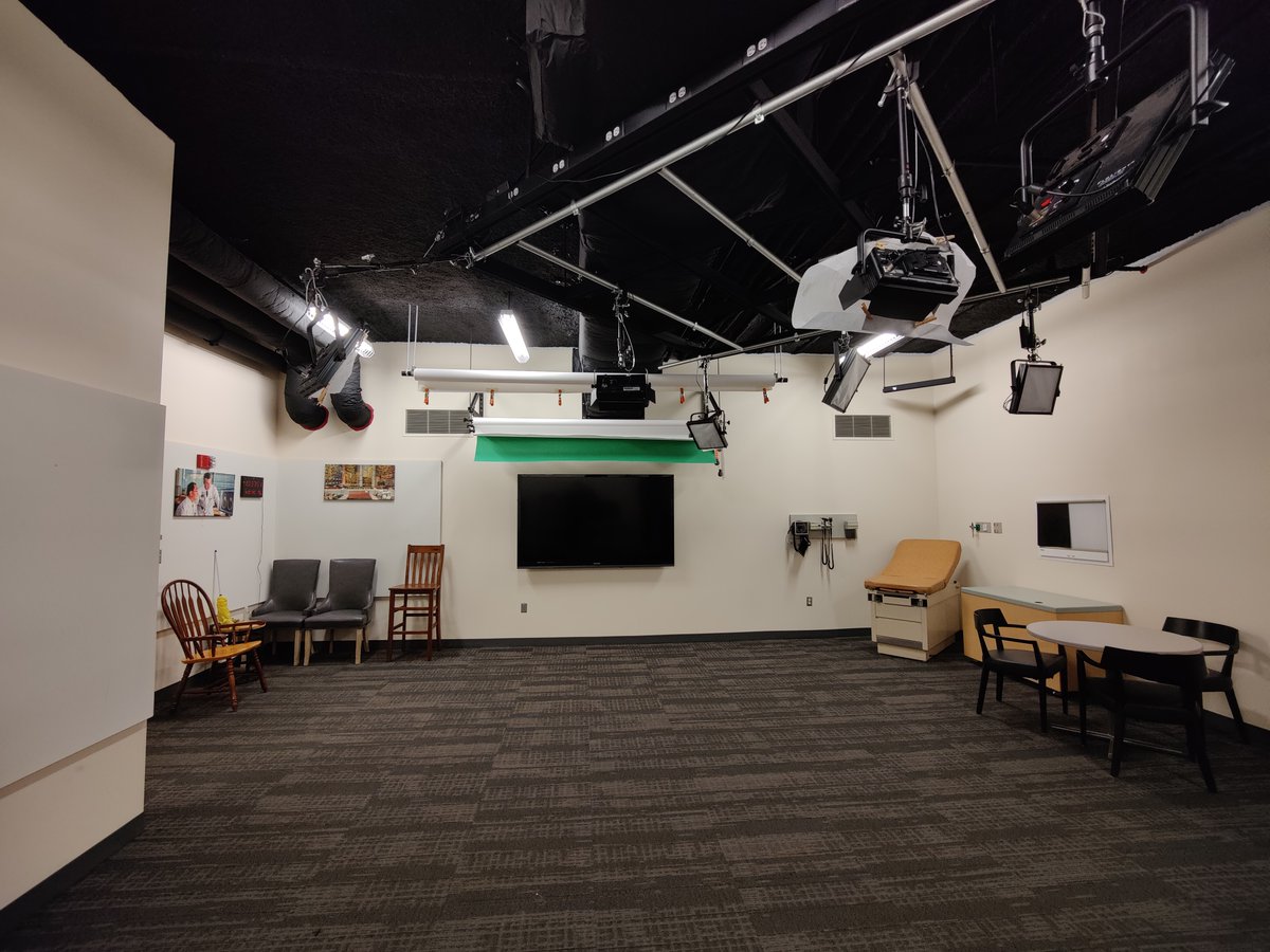 HawkeVideo's tweet image. Last week we posted an article discussing businesses building their own in-house media studios. This week we thought we would highlight a studio building project we helped with directly; revamping the media space at Dana-Farber Cancer Insitute. We hope they enjoy the upgrades!