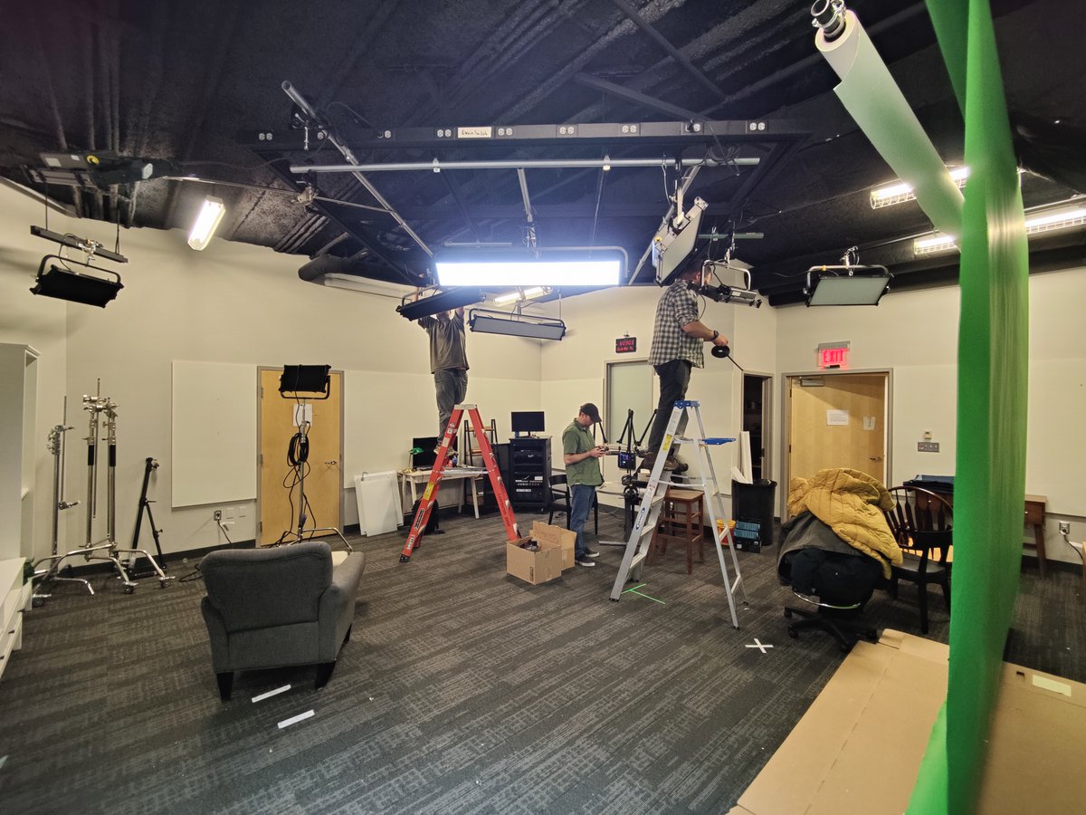 HawkeVideo's tweet image. Last week we posted an article discussing businesses building their own in-house media studios. This week we thought we would highlight a studio building project we helped with directly; revamping the media space at Dana-Farber Cancer Insitute. We hope they enjoy the upgrades!