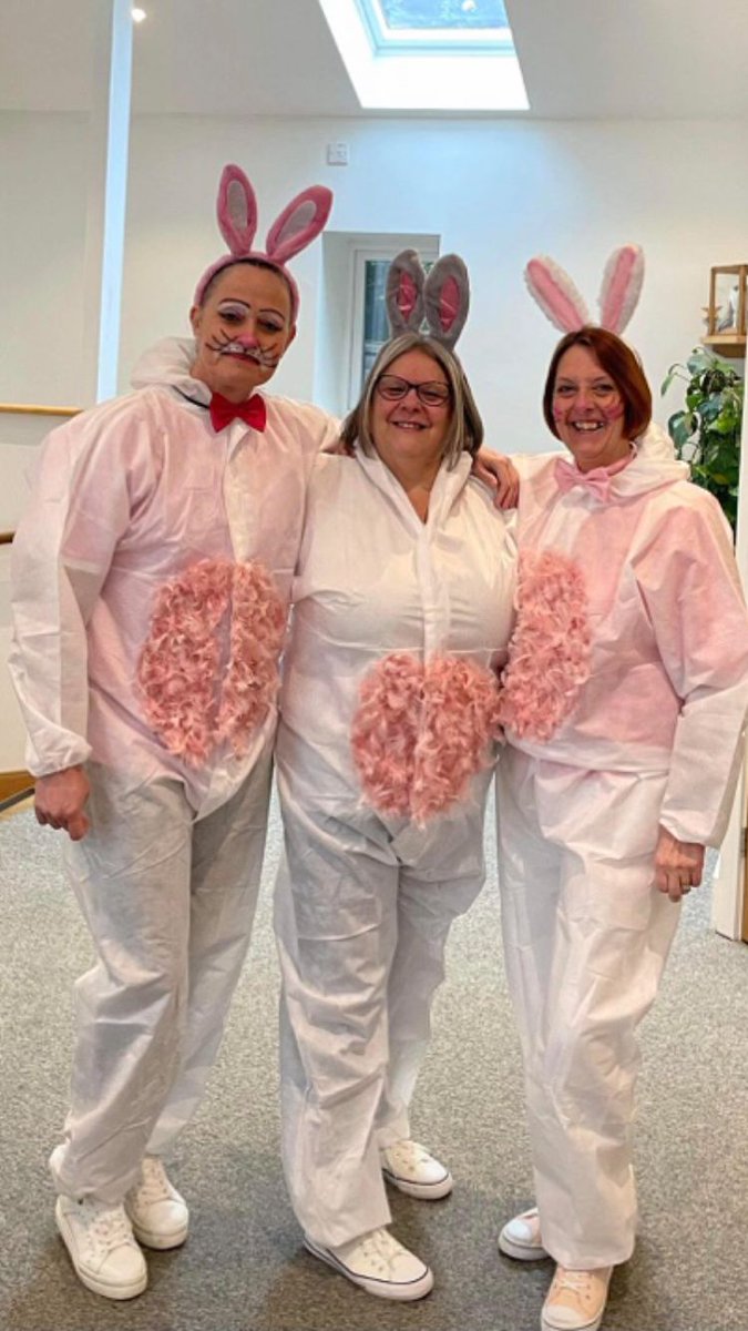 EASTER CELEBRATION EVENT

There were Easter bunnies everywhere today at the COATS Centre for our last day before the Easter break. Over 40 of our Visitors enjoyed a traditional Easter lunch of roast lamb with all the trimmings. 
#seniors #easter #crowthorne