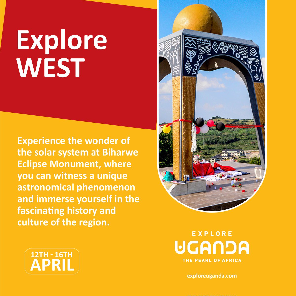 ZumaMukalazi's tweet photo. Call it Biharwe Eclipse located in Mbarara with three pillars all the trekkers to the west will have a chance to experience and view the monument.
#ExporeUganda.
#ExploreWest
#ExploreAnkole.
#TurambureAnkore
#TubungireTooro https://t.co/IWmGW0QDKe
