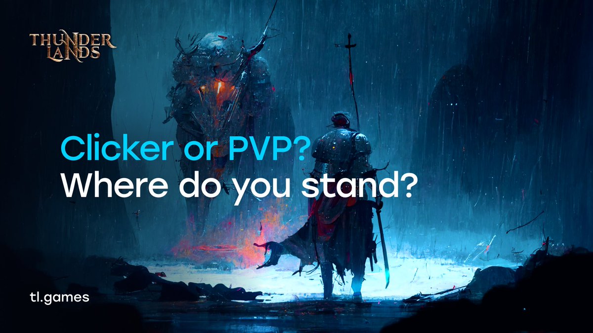 ⚔️👀CLICKER OR PVP MODE?👀⚔️

⚡️Hello, thunderer!

💡Today we came to you with an interesting question… What do you like more? Clicker or PVP Mod?

1️⃣ - Clicker

or

2️⃣ - PVP Mod

Let's decide it here!

Write your options in commenta👇🏼