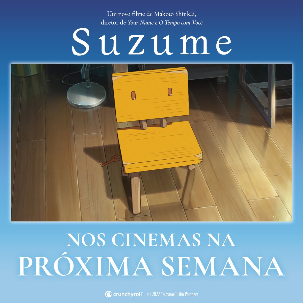 Suzume no Tojimari, novo filme do diretor de Your Name, estreia no Brasil  em 2023