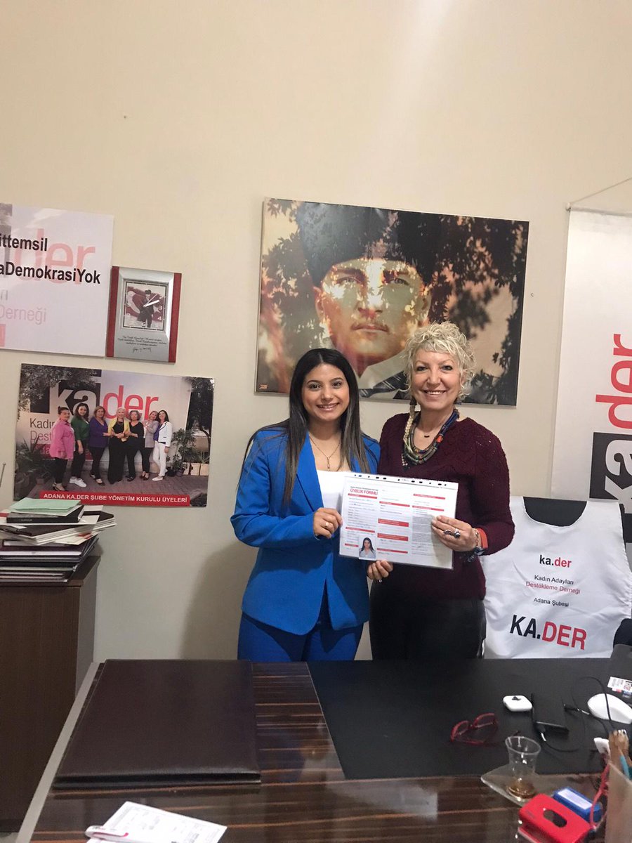 IpekZic's tweet photo. Seyhan İlçe Kadın Çalışmaları Başkanlığı olarak Kadın Adayları Destekleme Derneği (KA.DER)'ni ziyaret ettik.  Kadın varsa çözüm var. 🌱💧
@KA_DER_ @devakadinda 
@kadindevaseyhan @elifesendeva @alibabacan @zeynep__babacan @HalitAci @hatipoglupaysun @FerayiOkmen https://t.co/KyHGAQq5Bc