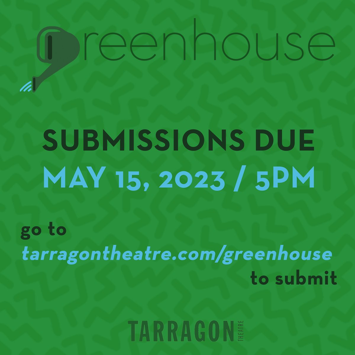 Greenhouse Festival Call for Submissions!
Following the overwhelming response from artists and audiences alike, Tarragon Theatre is proud to announce its call for the second annual Greenhouse cohort.
For more information and details on how to apply head to tarragontheatre.com/greenhouse/