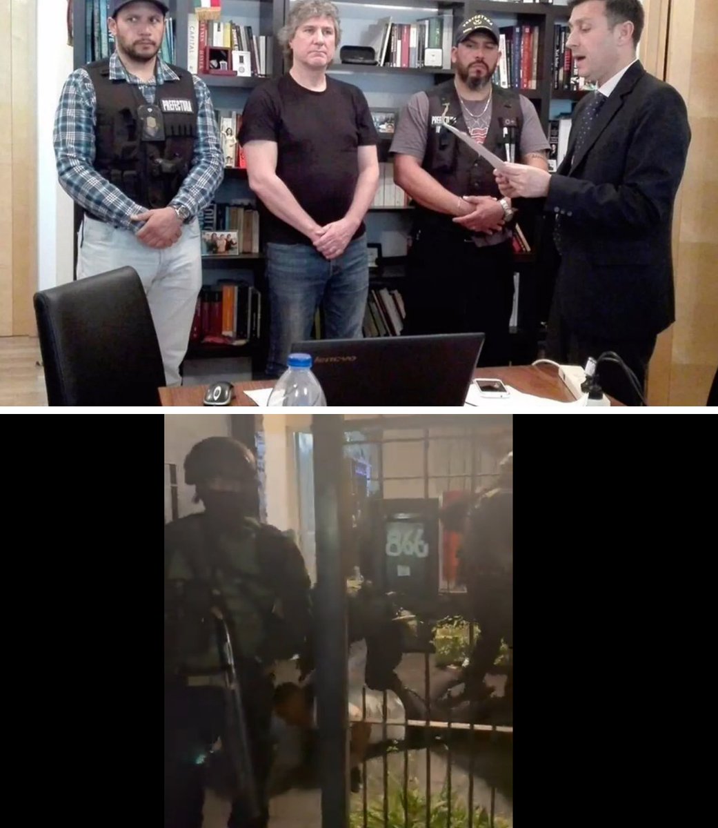 TraductorTeAma's tweet photo. Detención de Boudou por afanarse millones de dólares con Ciccone: tocan timbre, buenos días señor tenemos una orden de arresto bla bal bla.

Detención de un COLECTIVERO que le dio un saludo un poco fuerte a Berni: POLICÍA, TIRATE AL PISO. Mientras lo apuntan con AMETRALLADORAS. https://t.co/VZN1QJRB86