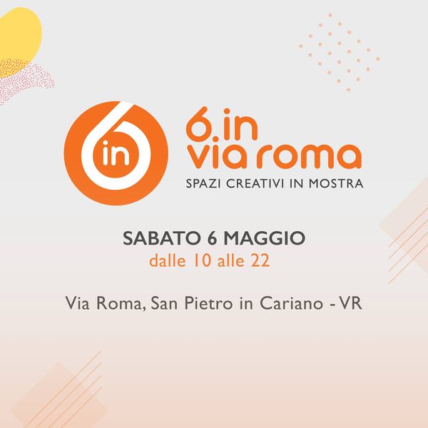 fornacestudio's tweet photo. Nove realtà attive negli ambiti dell’Arte, del Design e della Comunicazione, aprono i loro Studi lungo la storica via Roma a San Pietro in Cariano in un coinvolgente percorso espositivo.
L’evento sarà patrocinato dal Comune di San Pietro in Cariano
https://t.co/50iLECpkqm https://t.co/ymhWGOH1lE