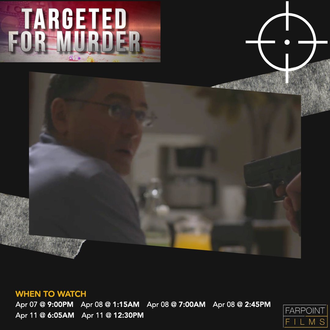Farpoint_Films's tweet photo. Police are baffled when millionaire Bill McLaughlin is shot six times inside his secure, gated community home.
Watch the Season 1 FINALE of #TargetedForMurder tonight at 9pm EST on @SuperChannel!
Also available Streaming & On Demand
#truecrime #truecrimecommunity #murder https://t.co/3YOVsBZQRw
