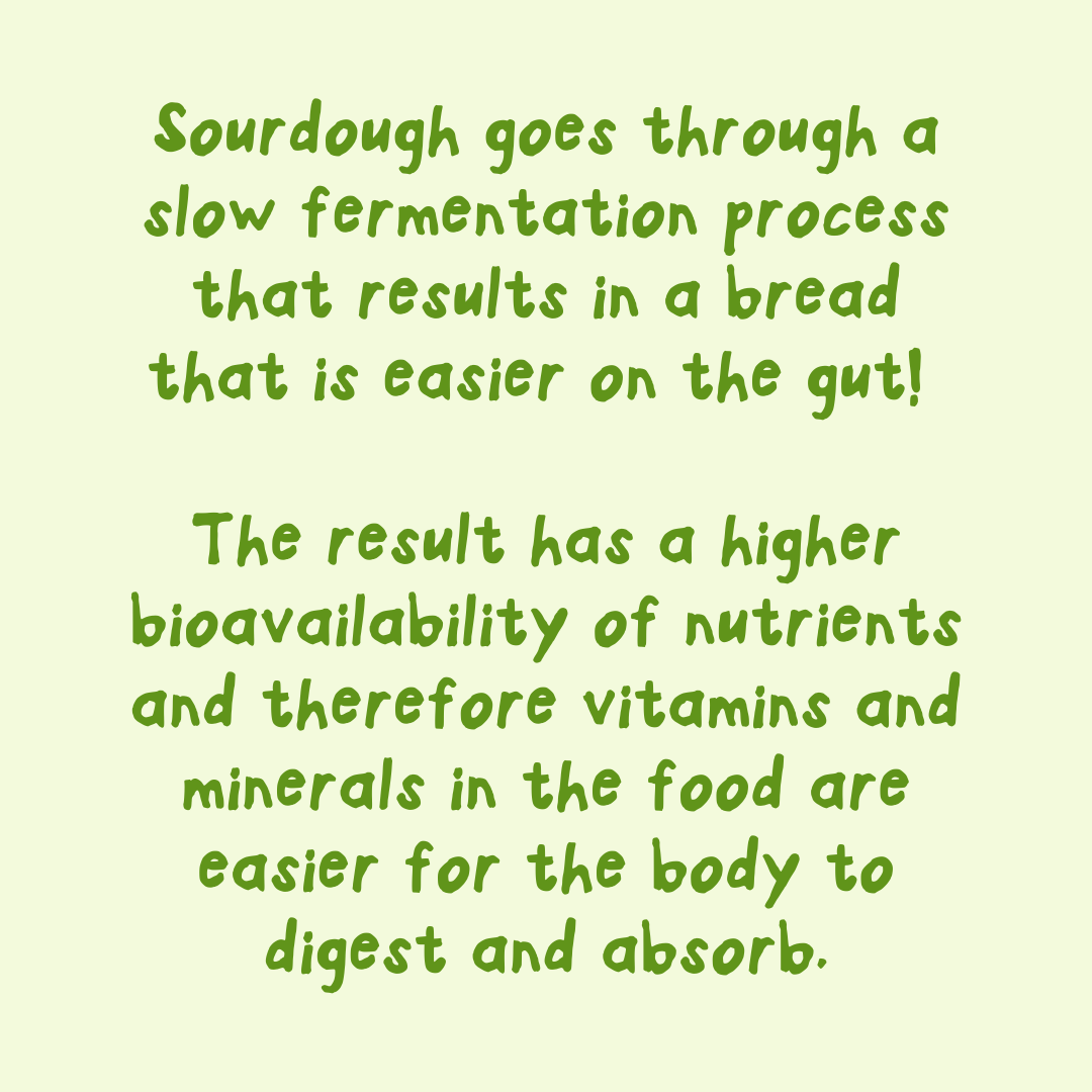 BreadSRSLY's tweet photo. What makes sourdough "good for your gut"? We asked a registered dietitian! 
https://t.co/X2edWpzUwB https://t.co/0cGvkHcaC2